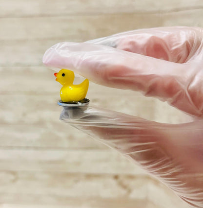 Fichas Magneticas de Patitos con Pala Magnetica Resin Filler Cards Duckies Chips with Magnetic Wand for Bingo