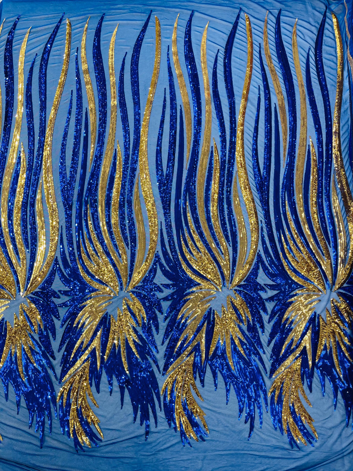 Wing Sequin Fabric 54” Wide| New Creations Fabric & Foam Inc.