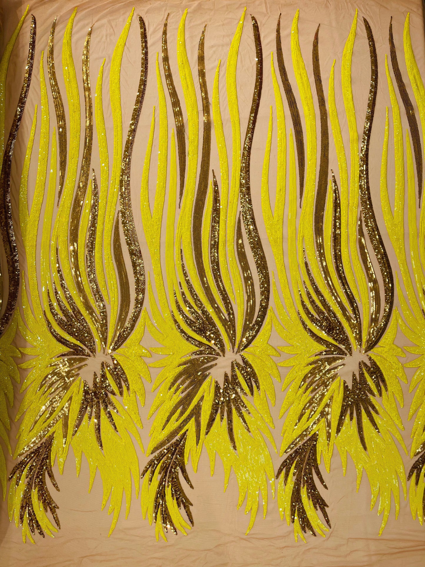 Wing Sequin Fabric 54” Wide| New Creations Fabric & Foam Inc.