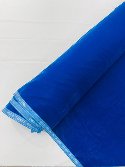 Micro Velvet Fabric/ 45" Wide| New Creations Fabric & Foam Inc.