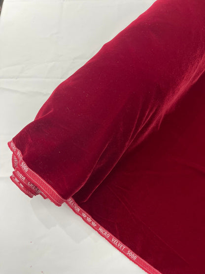 Micro Velvet Fabric/ 45" Wide| New Creations Fabric & Foam Inc.