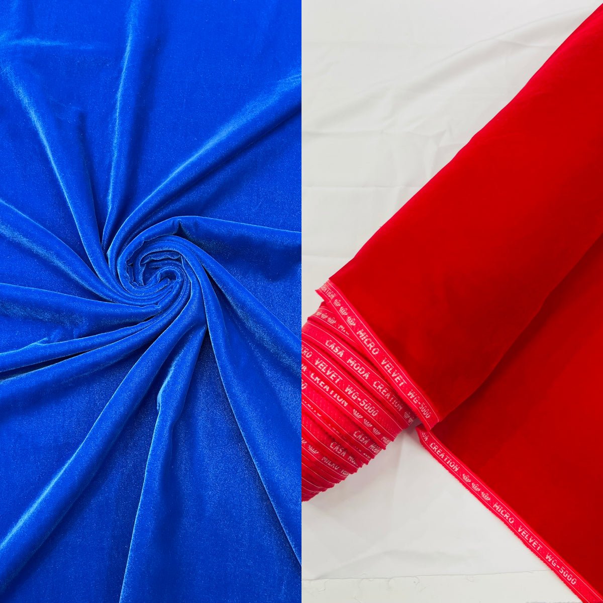 Micro Velvet Fabric/ 45" Wide| New Creations Fabric & Foam Inc.