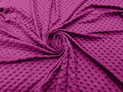 Minky Dot 58” Wide| New Creations Fabric & Foam Inc.