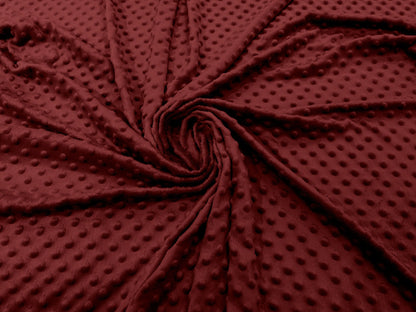 Minky Dot 58” Wide| New Creations Fabric & Foam Inc.