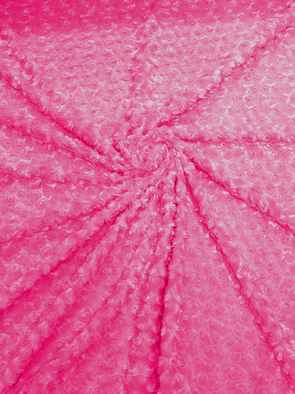 Minky Rosebud 58" Wide | New Creation Fabric & Foam Inc.