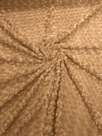 Minky Rosebud 58" Wide | New Creation Fabric & Foam Inc.