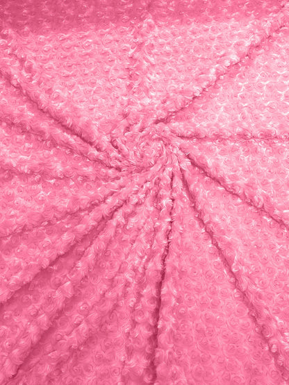 Minky Rosebud 58" Wide | New Creation Fabric & Foam Inc.