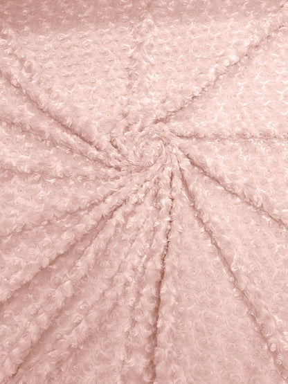 Minky Rosebud 58" Wide | New Creation Fabric & Foam Inc.