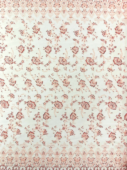 Modern Luxury Beaded Fabric 54” Wide| New Creations Fabric & Foam Inc.