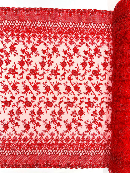 Modern Luxury Beaded Fabric 54” Wide| New Creations Fabric & Foam Inc.
