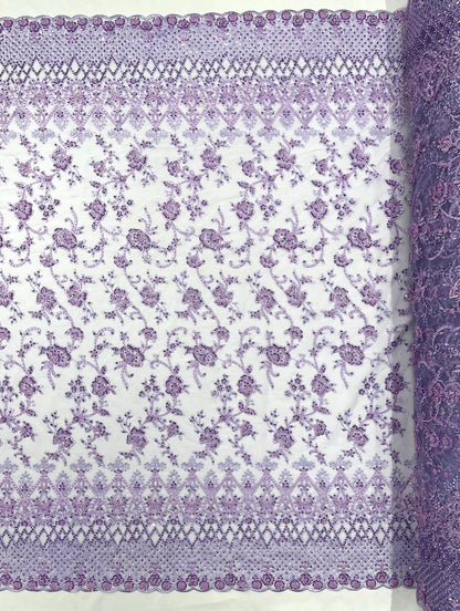 Modern Luxury Beaded Fabric 54” Wide| New Creations Fabric & Foam Inc.