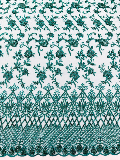 Modern Luxury Beaded Fabric 54” Wide| New Creations Fabric & Foam Inc.