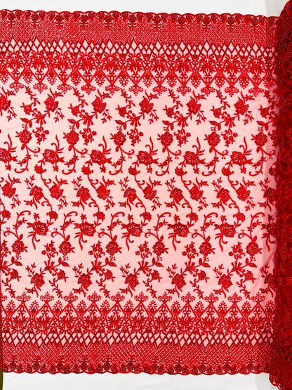 Modern Luxury Beaded Fabric 54” Wide| New Creations Fabric & Foam Inc.