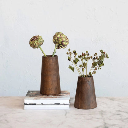 Natural Found Wood Vase