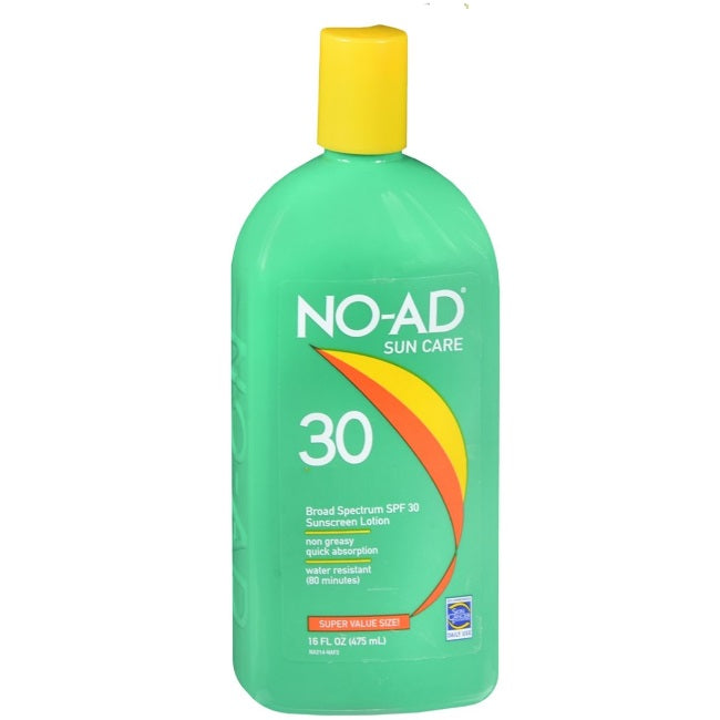 No Ad Sunscreen Lotion - SPF 30, SPF 50, SPF 85
