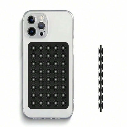 YIGO MASTER Silicone Suction Cups Gray Adhesive Durable Phone Case Holders