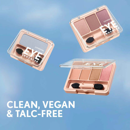 COVERGIRL Eye Enhancer Eyeshadow Quad Bellini Spritz Clean Vegan 0.19oz
