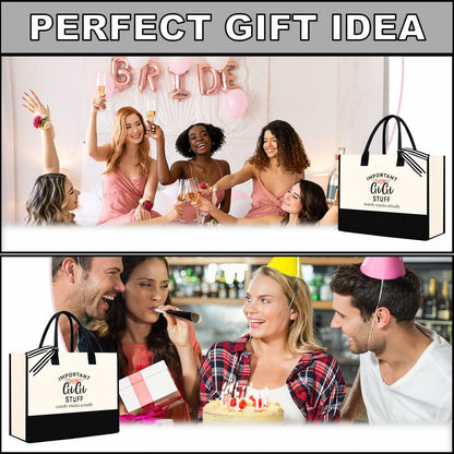 YUANHAO Gigi Gifts Large Tote Bag Shopping Grocery Utility Bag