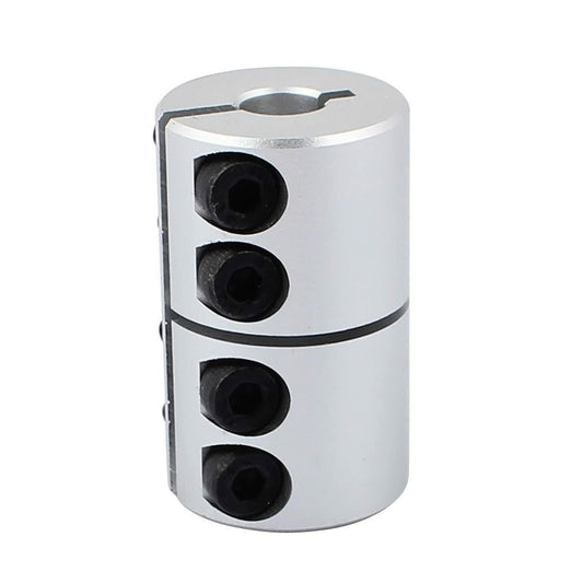 TA-VIGOR 8mm to 8mm Shaft Coupling D25xL40mm Aluminum Alloy Rigid Coupler