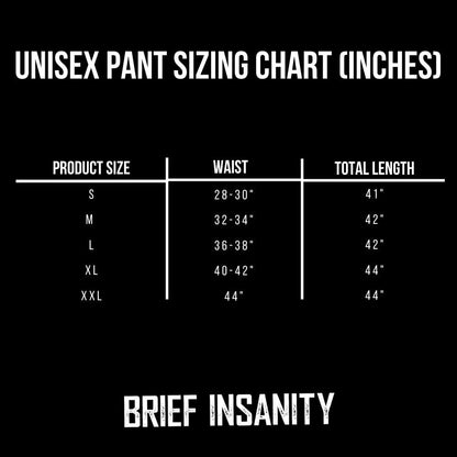 BRIEF INSANITY Women's Groovy Valentine Lounge Pajama Pants Size L