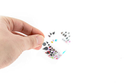 FACEGEM LONDON Face Gems Adhesive Glitter Tattoo Stickers 21 PCS