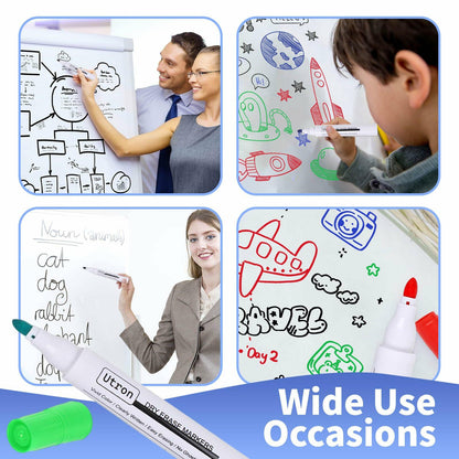 Utron Dry Erase Markers 22 Pack 4 Colors Whiteboard Markers School Office