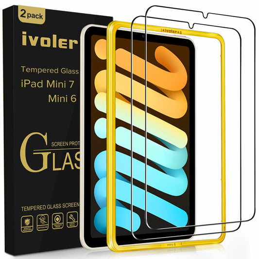 ivoler 2 Pack Tempered Glass Screen Protector for iPad Pro 11 Inch 5th Gen 2024