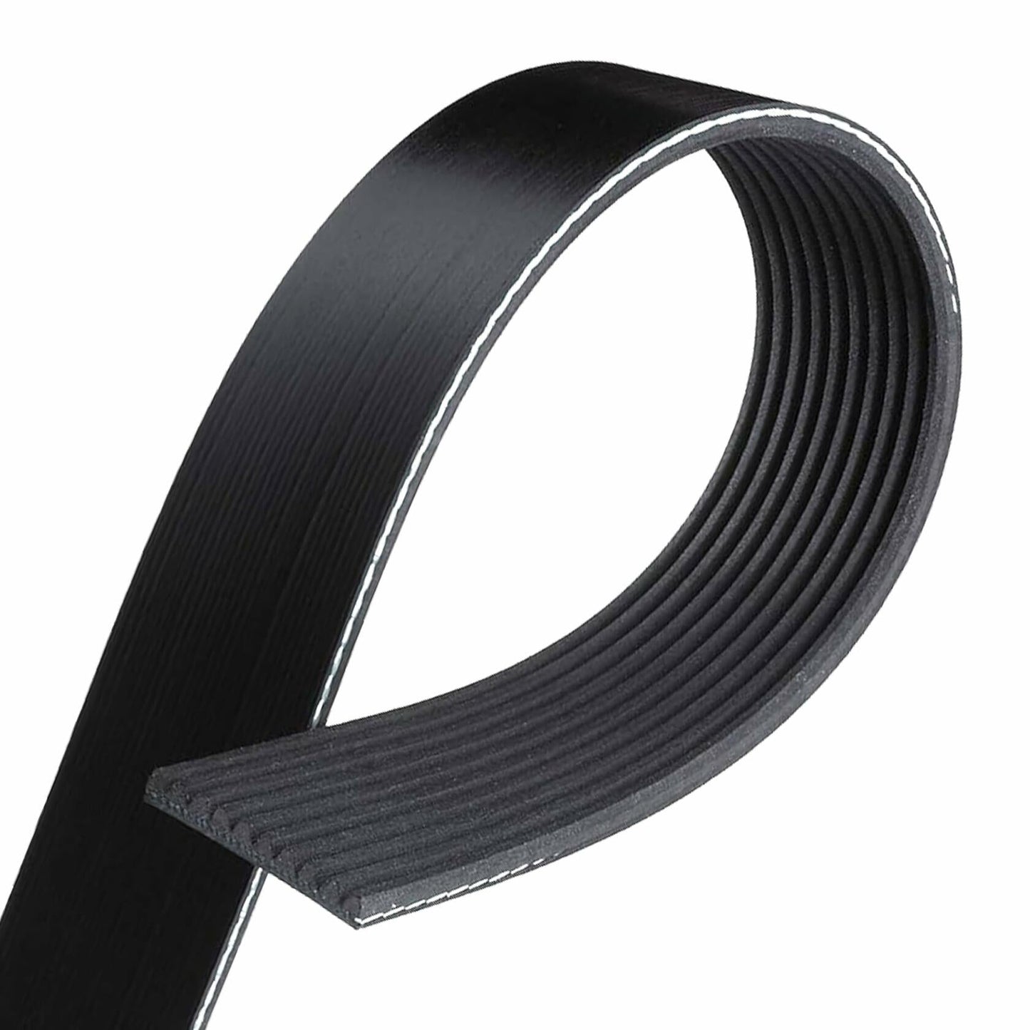 PartsBroz K061360 Micro-V Serpentine Drive Belt Compatible with Gates Black