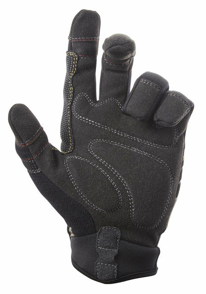 Custom Leathercraft 130XL Subcontractor Flex Grip Work Gloves, Extra Large