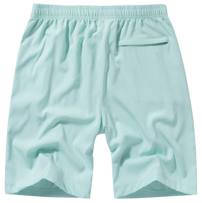 Vcansion Men's Outdoor Hiking Quick Dry Shorts Pea Green Size 4XL 39-40