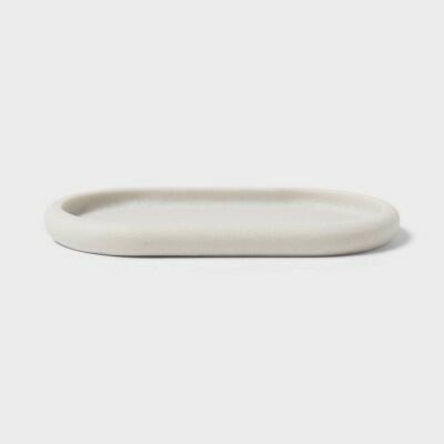 Threshold Concrete Resin Bath Tray - Durable, Stylish Bathroom Accessory