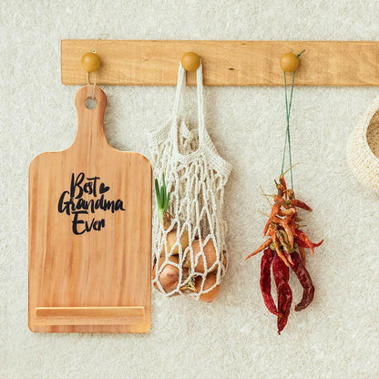 Best Grandma Ever Cookbook Stand Unique Kitchen Gift Christmas Stocking