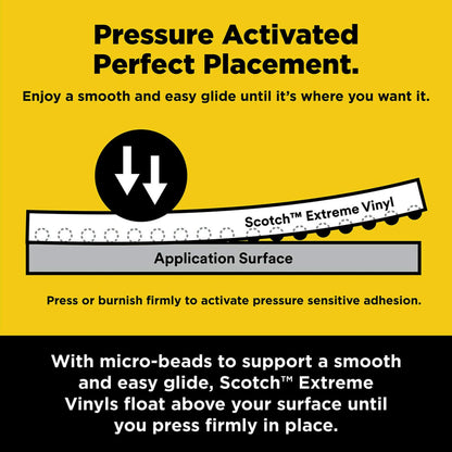 Scotch Extreme Premium Vinyl 12x24in Intense Blue Outdoor Automotive