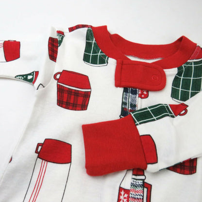 HonestBaby Organic Cotton Family Holiday Pajamas Size 24 Months