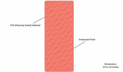 Cordova CT300 Coldsnap Cooling Towel Orange 33.5x13 Inches