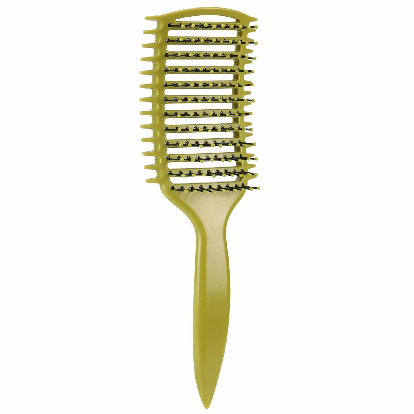 manrator Curl Defining Brush Vented Detangling Frizz Control Matcha Green