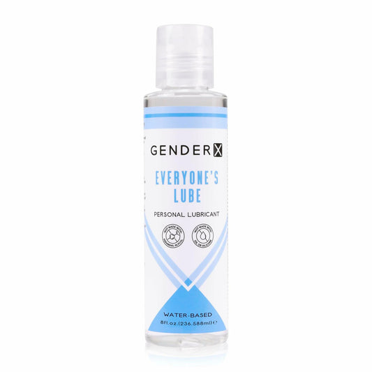 Gender X Water-Based Personal Lubricant Peach Orange Cranberry Flavored 8 fl oz