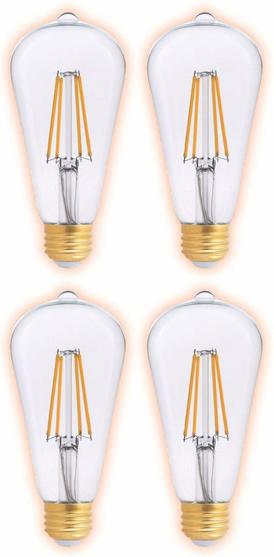 GoodBulb LED A19 5W 40W Replacement 2700K 500 Lumens High CRI 4 Pack