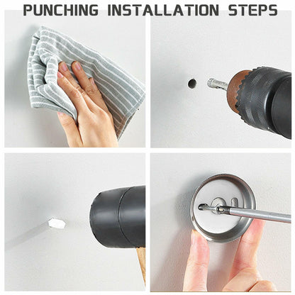 Voraus SUS304 Stainless Steel Toilet Paper Holder Wall Mount 2