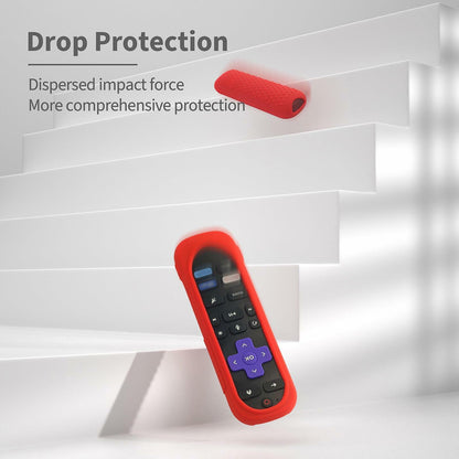 Silicone Remote Cover for Roku TV Remote Shockproof Washable with Lanyard Mint