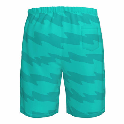 SolAzul Men’s Quick Dry Swimming Trunks Beach Board Shorts with Pockets L