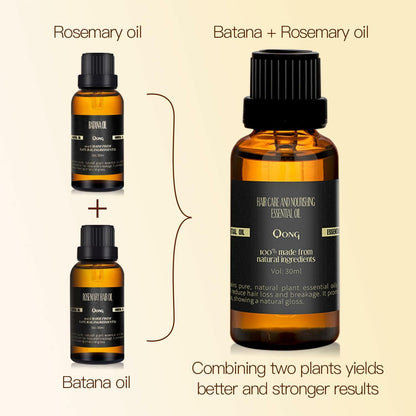 qong Peppermint Essential Oil Blend 30ml Black Mint+Rosemary Scent