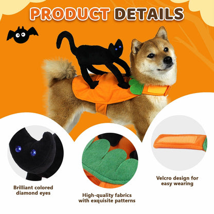 stepsin Dog Saddle Halloween Cat Knight Cosplay Costume Polyester Size S