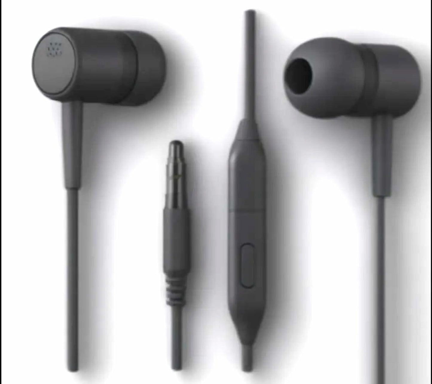 Generic RODIO Wired Earphones with Mic White Premium Affordable India