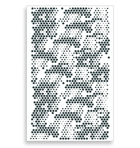 Mylar Camo Stencils Camouflage Gun Paint RC Mask Model Pentagon X – Camo