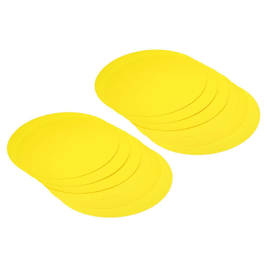 PATIKIL 13-inch Round Cardboard Paper Circles 40 Pcs Yellow DIY Crafts