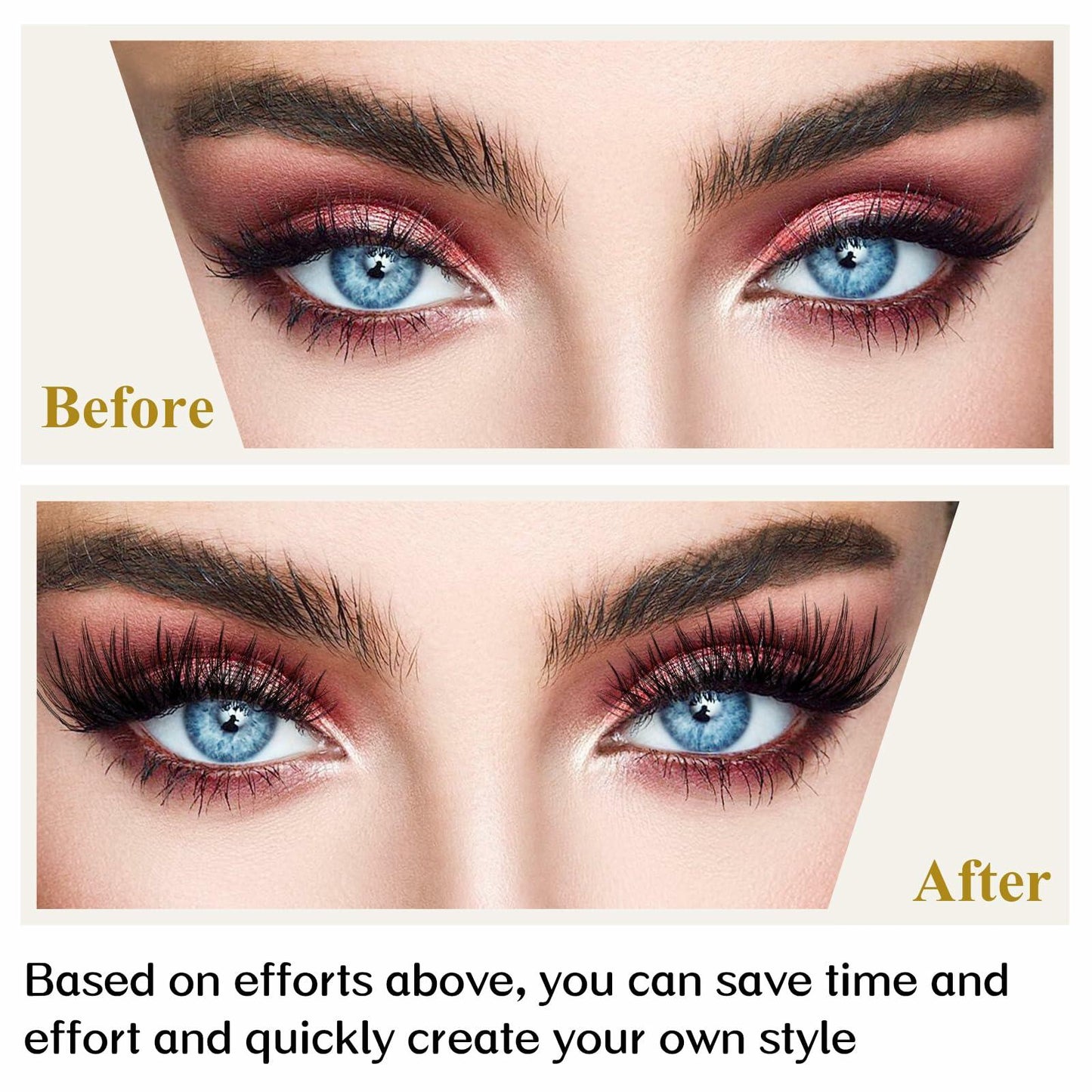 Lash Clusters B03 D Curl 18mm DIY Wispy Volume Eyelash Extensions 72pcs