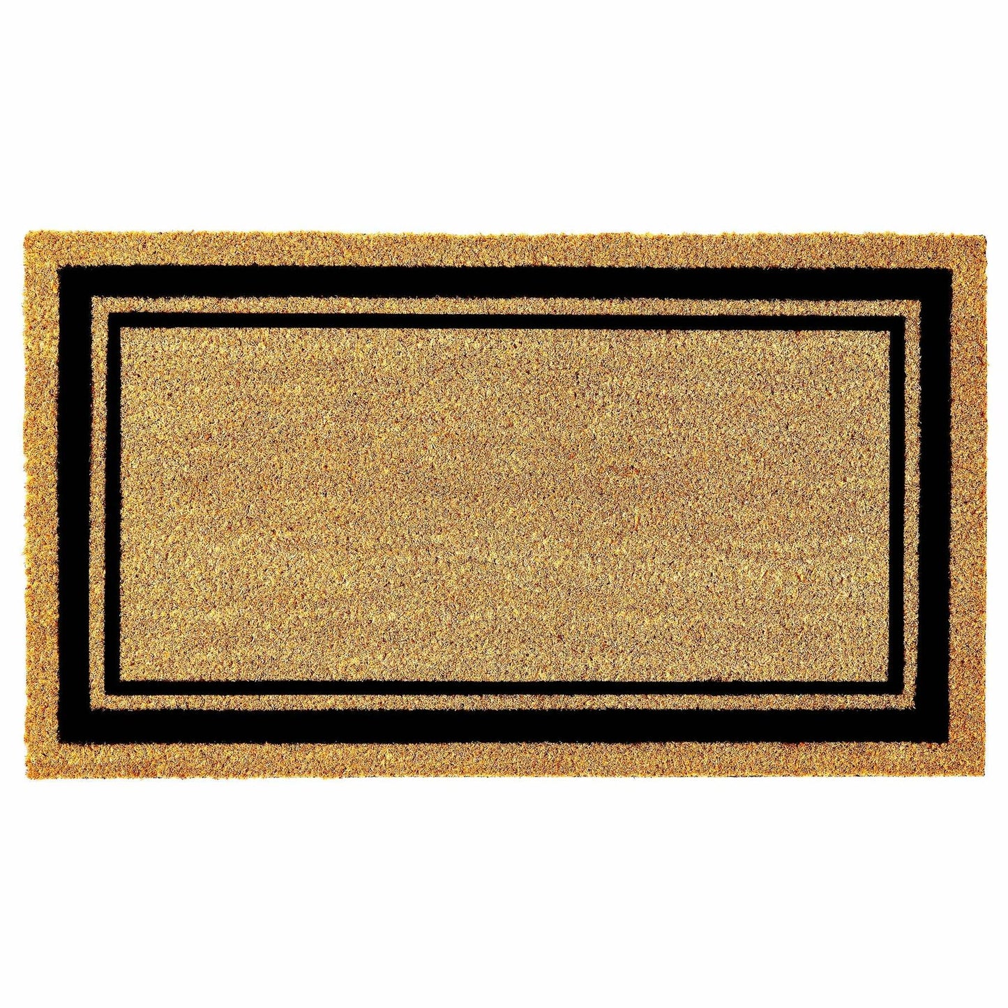 KANKUN Coco Coir Door Mat Heavy Duty Backing 17x30 Halloween2 Welcome