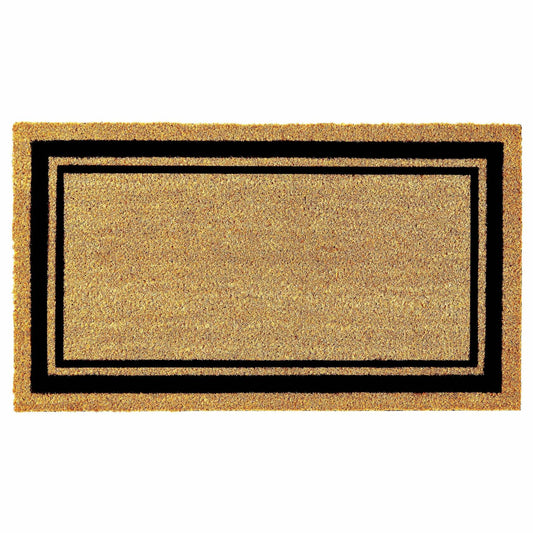 KANKUN Coco Coir Door Mat Heavy Duty Backing 17x30 Halloween2 Welcome