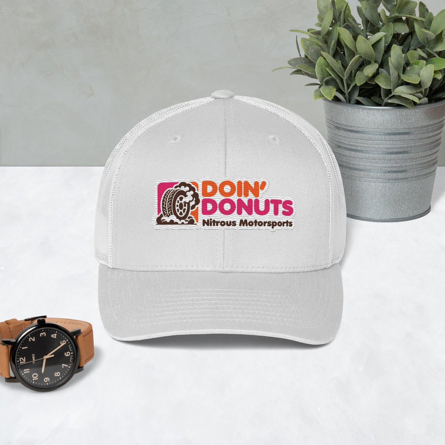 Doin' Donuts Parody Hat